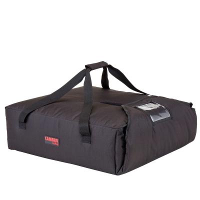 Termoizolační taška na pizzu, Cambro, na 2 pizzy s Ø 500 mm nebo 3 s Ø 450 mm, Černá, 430x550x(H)165mm | GBP220110